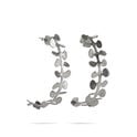 Pendientes Claudia Color Plata Grande Pendientes Claudia Color Plata Grande